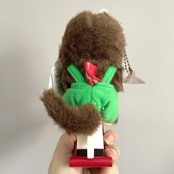 Monchhichi (Sekiguchi) Plush Riding Rocking Horse Window Hang - tags attached! - Picture 6 of 8